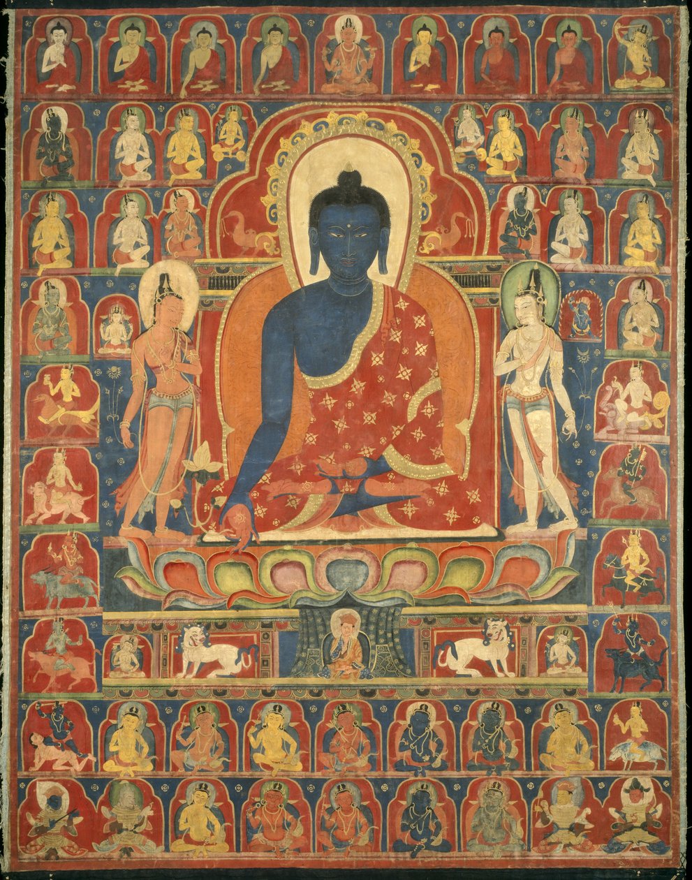 Malovaný Banner od Tibetan School