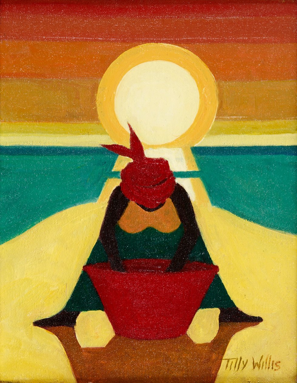 Africký západ slunce, 2009 od Tilly Willis