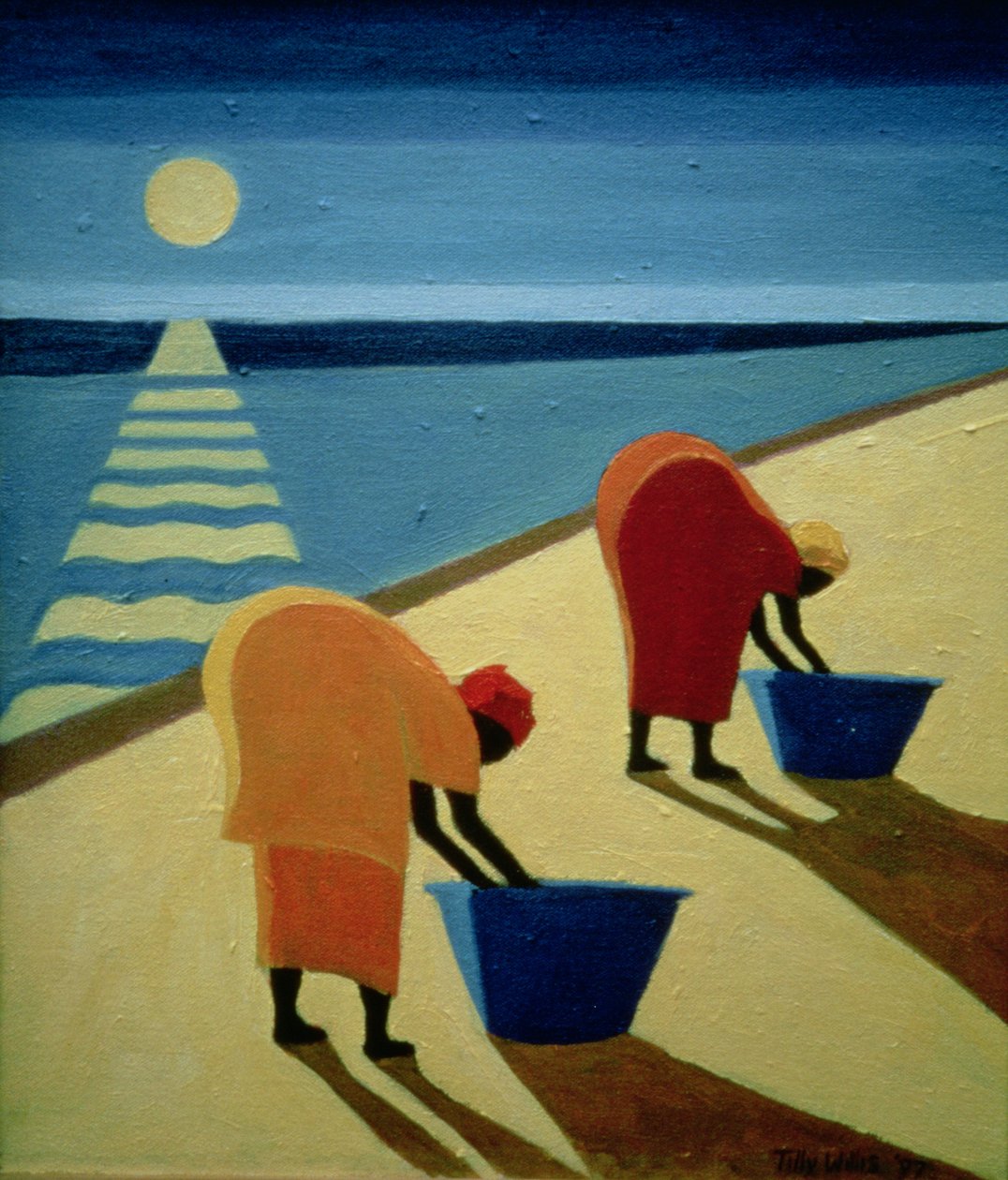 Plážoví povaleči, 1997 od Tilly Willis
