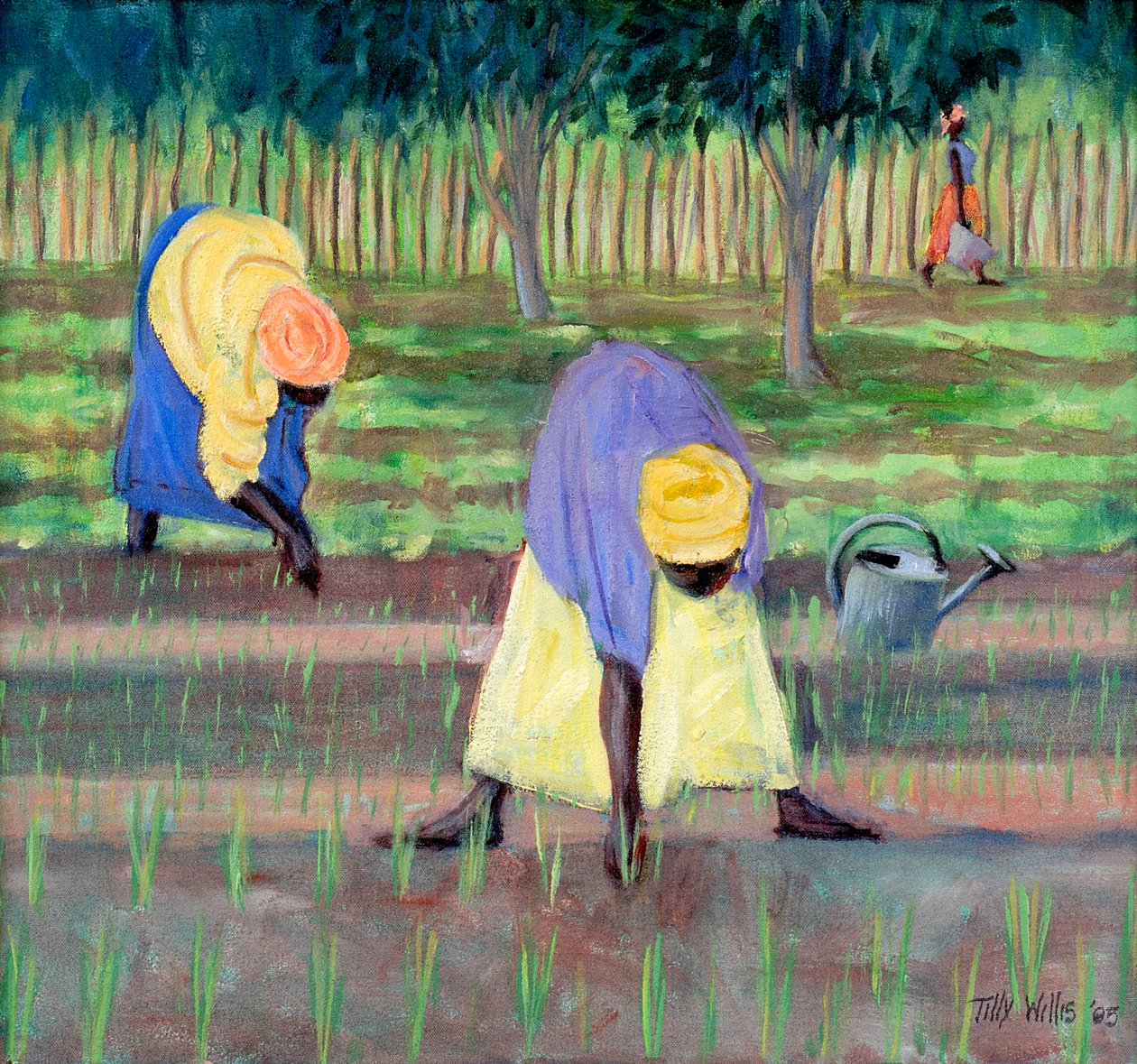 Women Gardening, 2005 od Tilly Willis