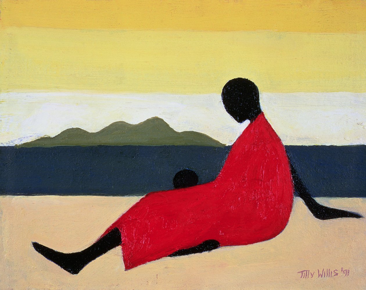 Matka a dítě, 1991 od Tilly Willis
