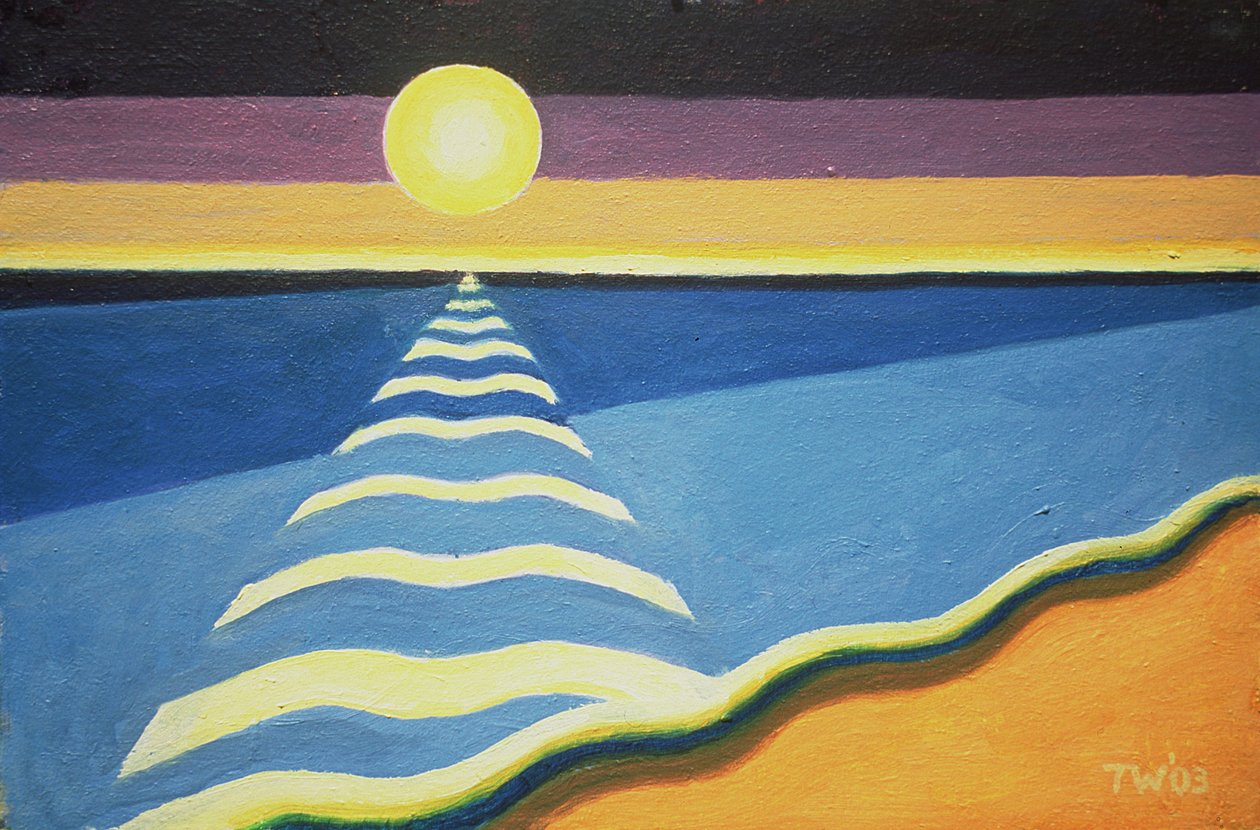 Slunce, moře a písek, 2003 od Tilly Willis