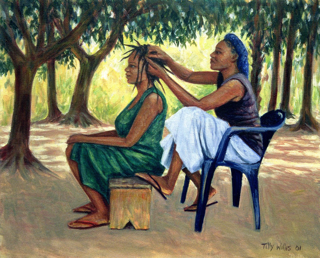 Kadeřník, 2001 od Tilly Willis