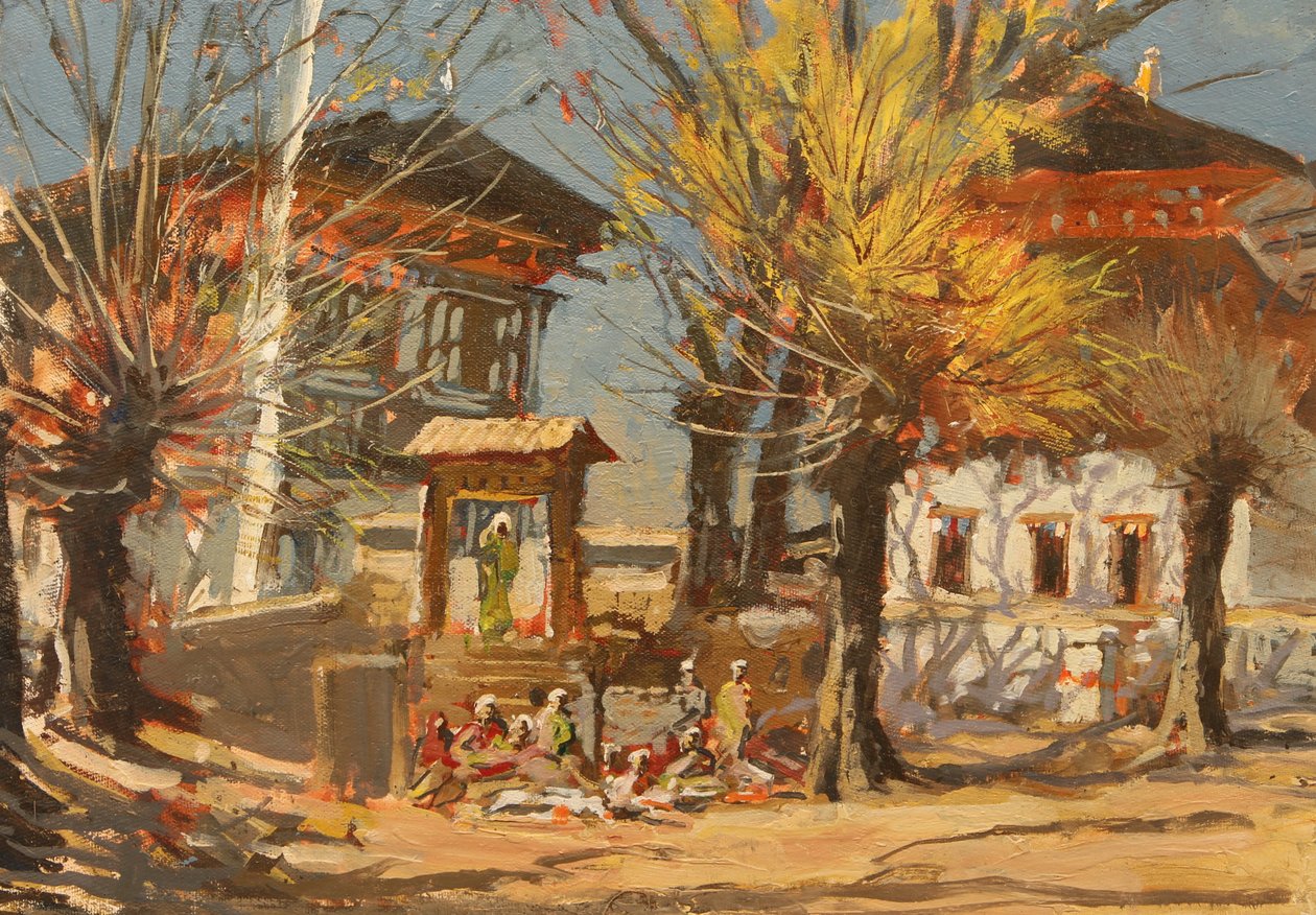 Palác Ogyen Choling od Tim Scott Bolton