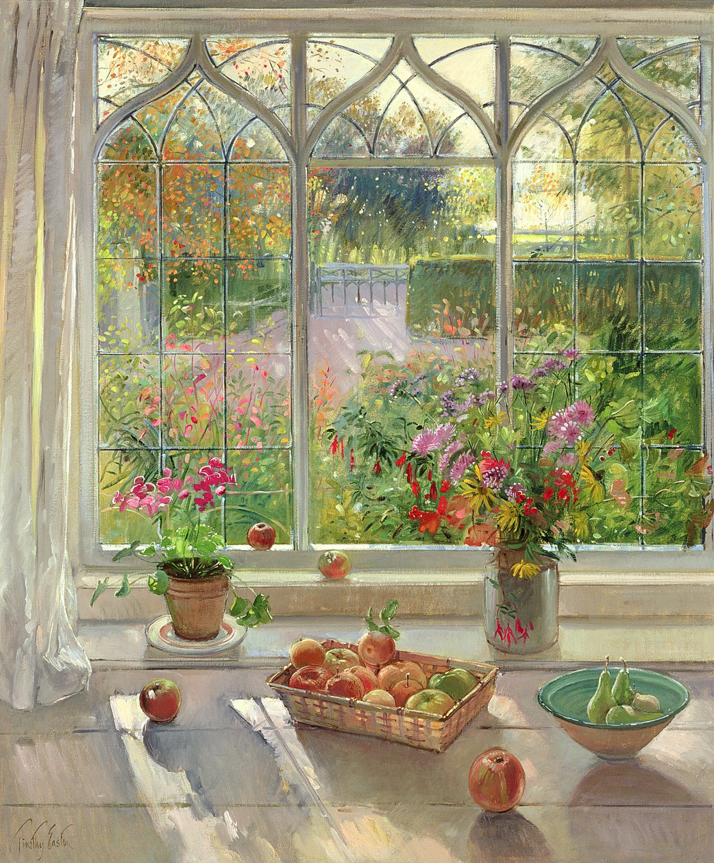 Podzimní ovoce a květiny, 2001 od Timothy Easton