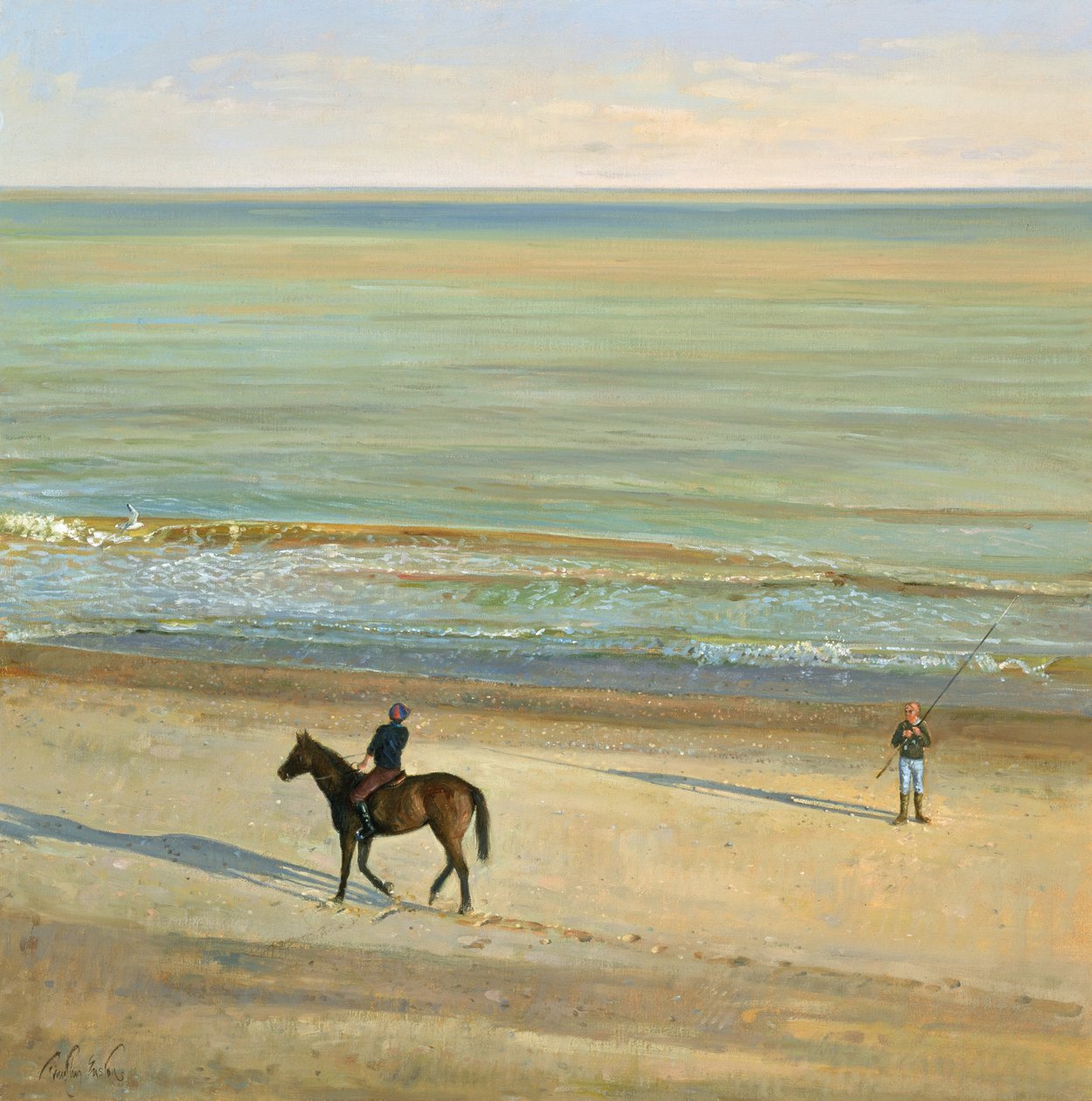 Plážový dialog, Dunwich od Timothy Easton