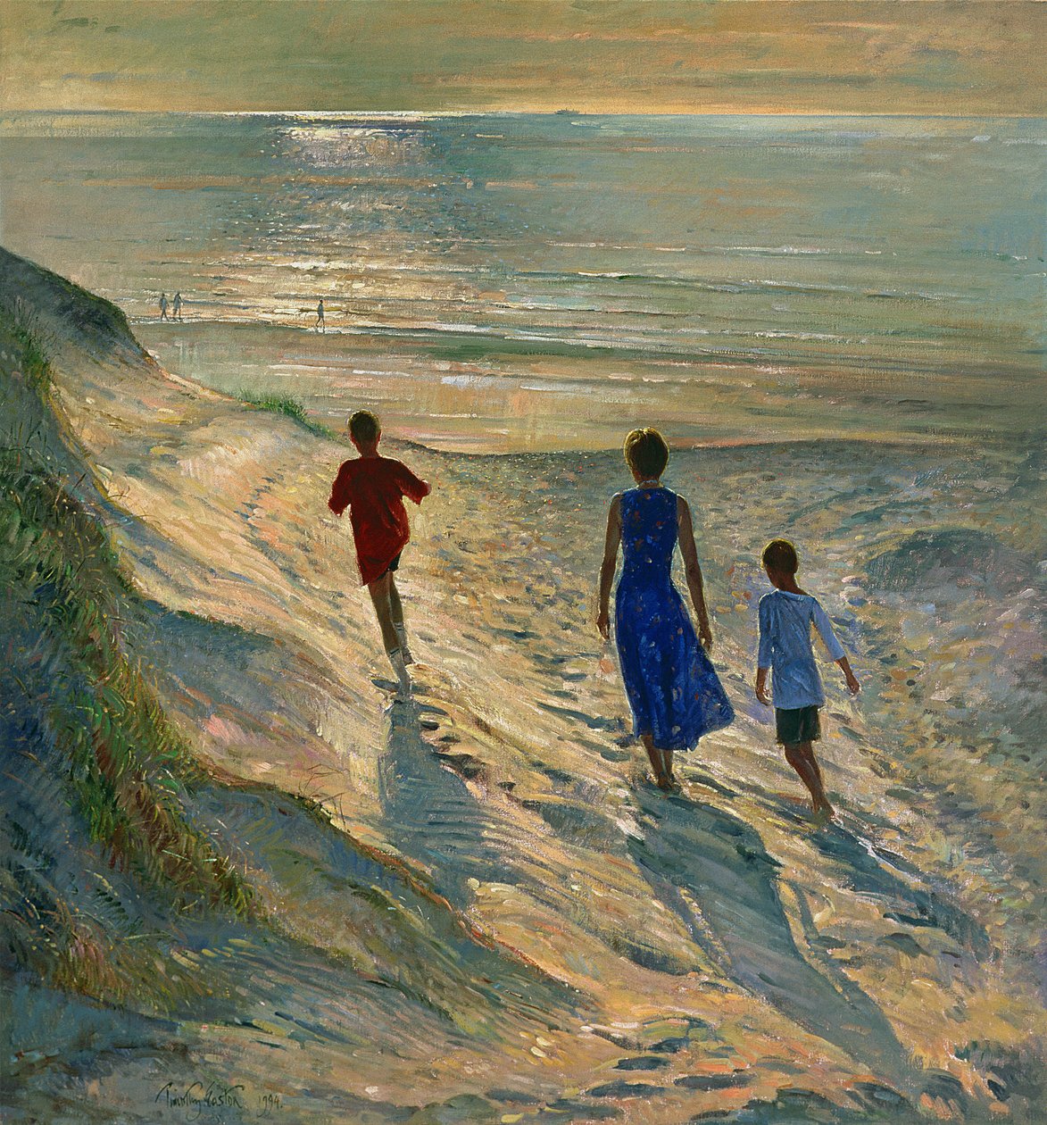Plážová procházka, 1994 od Timothy Easton