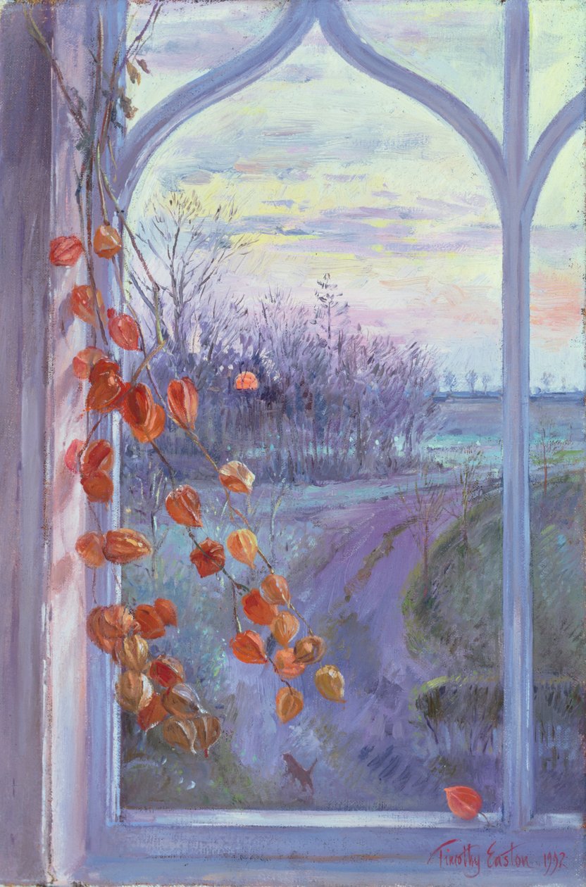 Lucerny při západu slunce od Timothy Easton