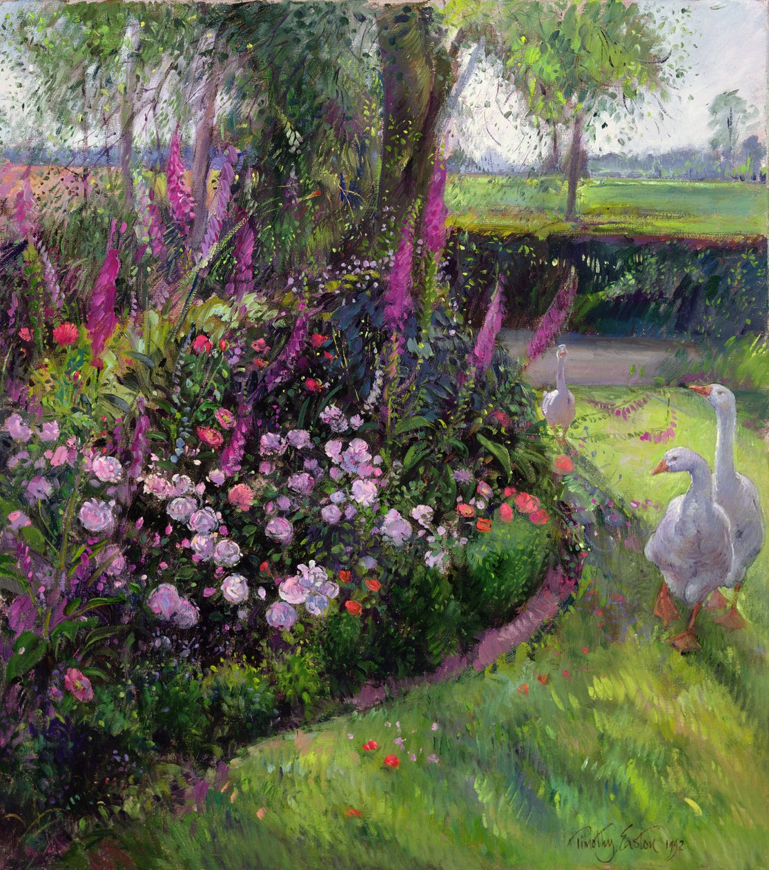 Růže a husy, 1992 od Timothy Easton