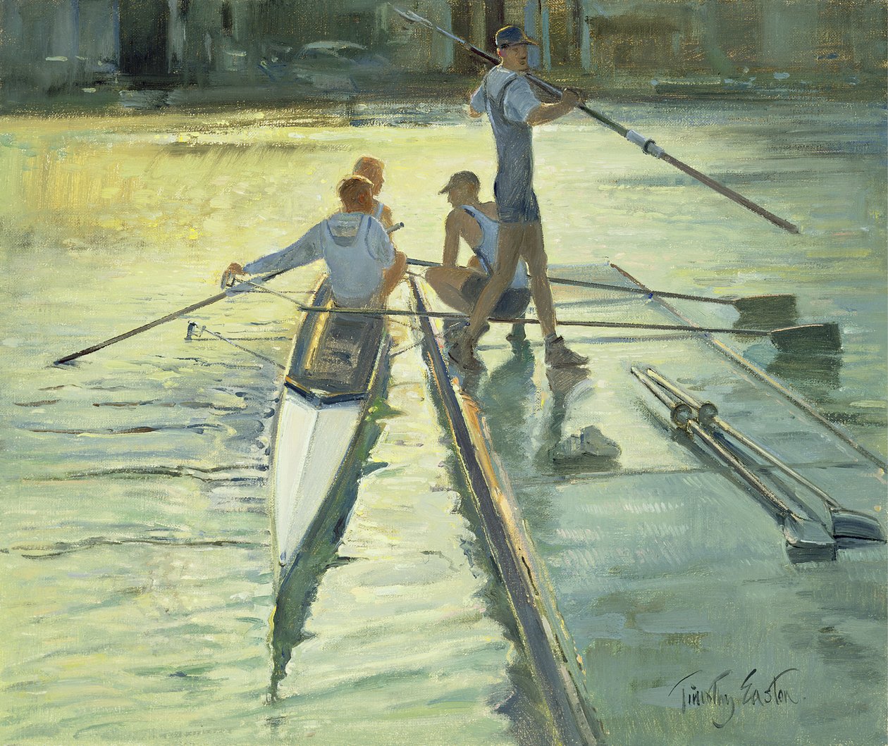 Vor při západu slunce od Timothy Easton