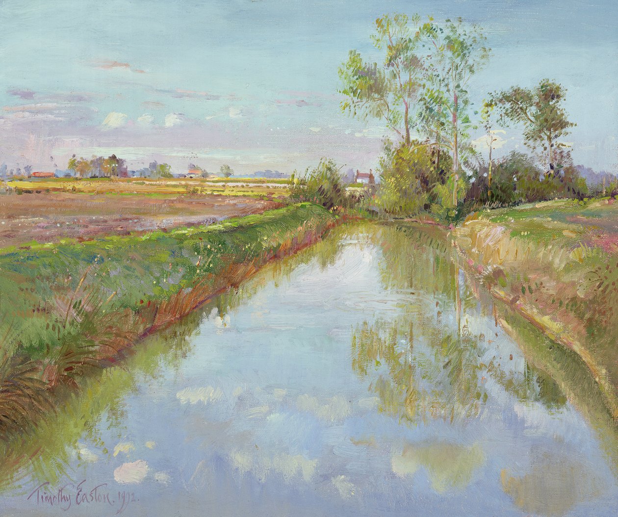 Rybí bazén, podzim od Timothy Easton