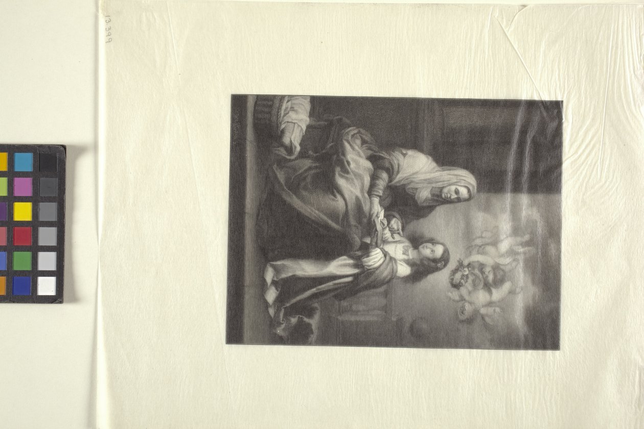 Education of the Virgin (inkoust) od Timothy Cole