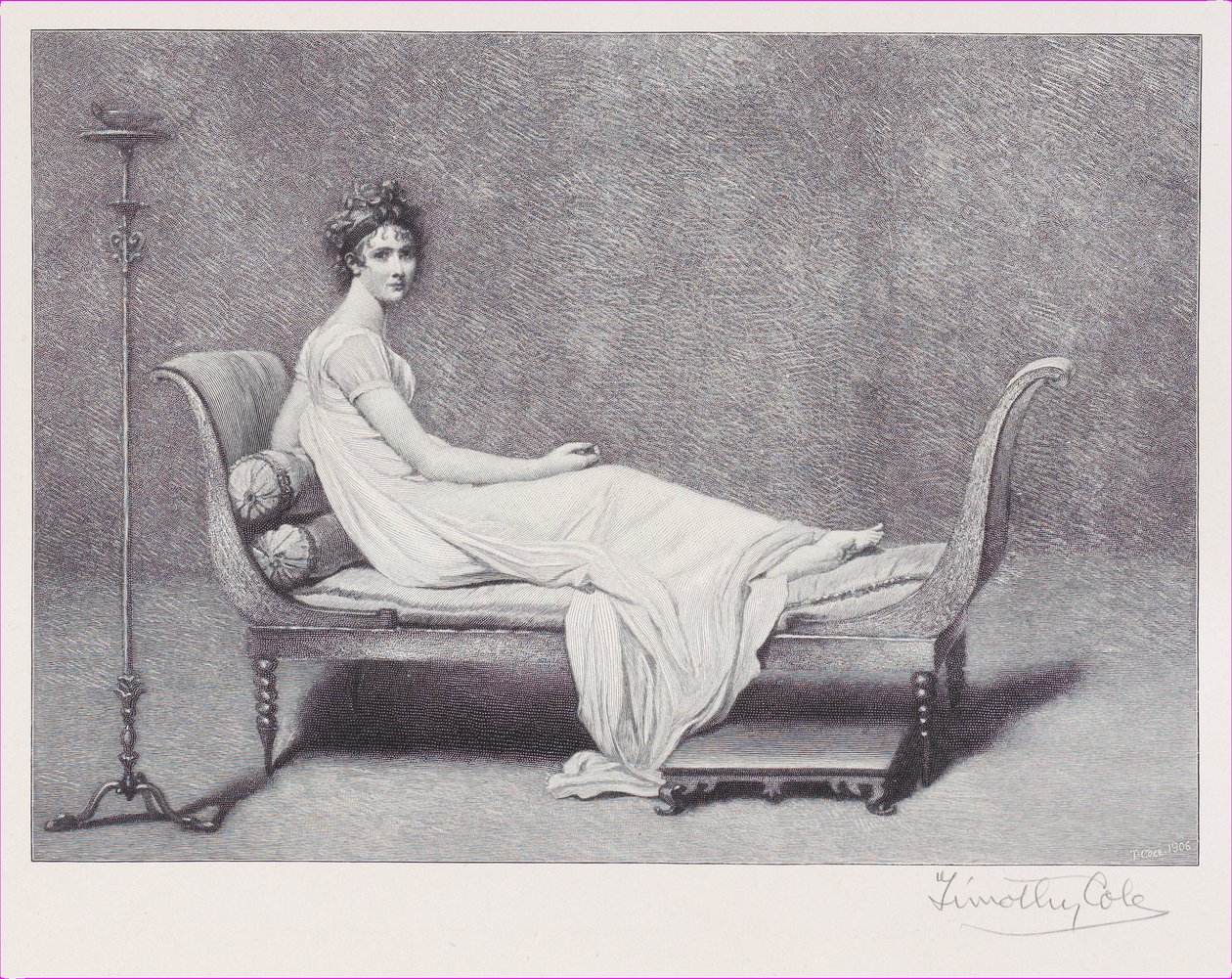 Madame Recamier, 1909., 1909. od Timothy Cole
