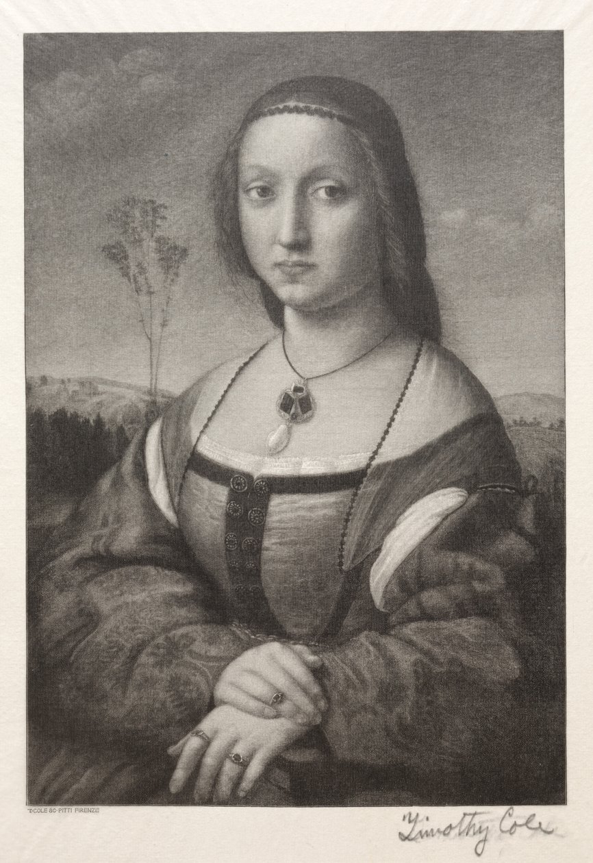 Staří italští mistři: Maddalena Doni, 1888-1892. od Timothy Cole