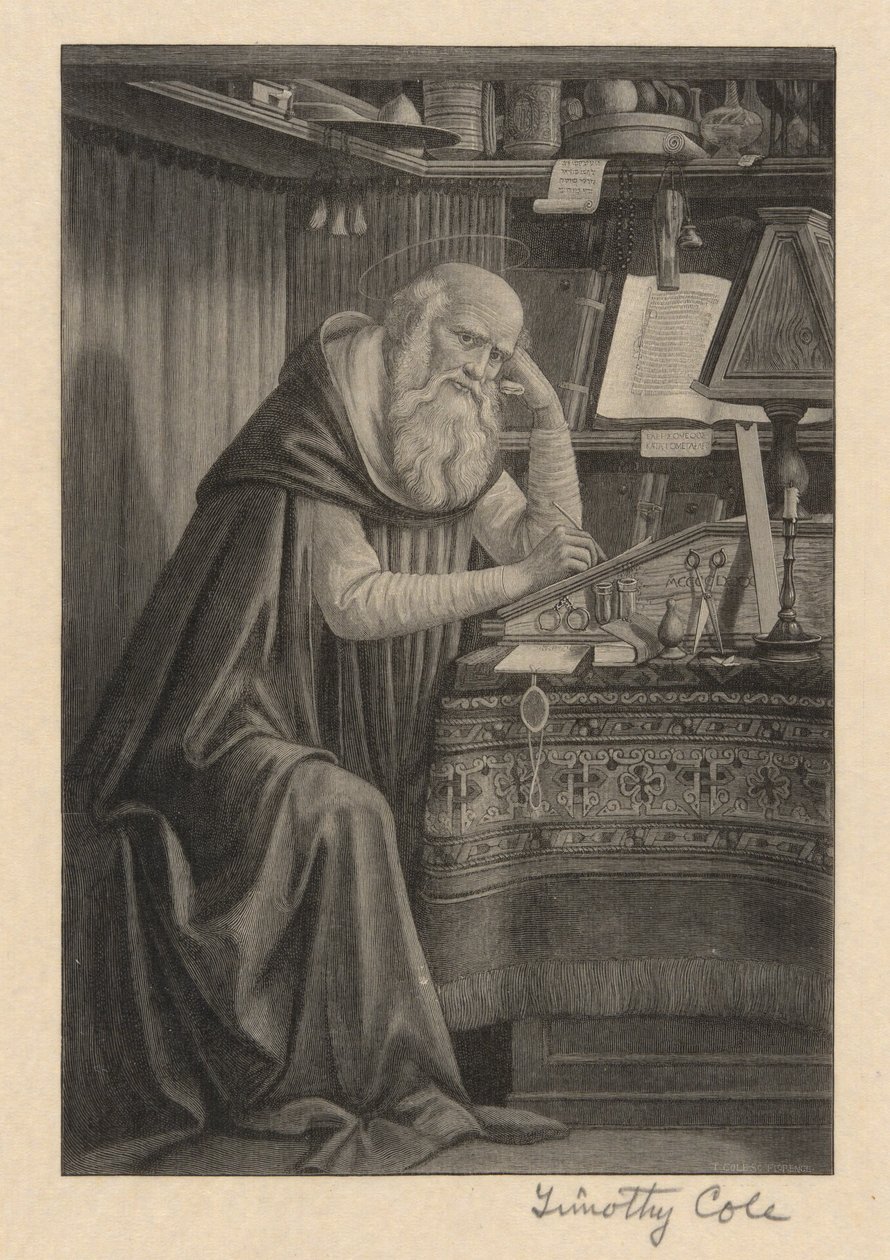 Svatý Jeroným od Timothy Cole