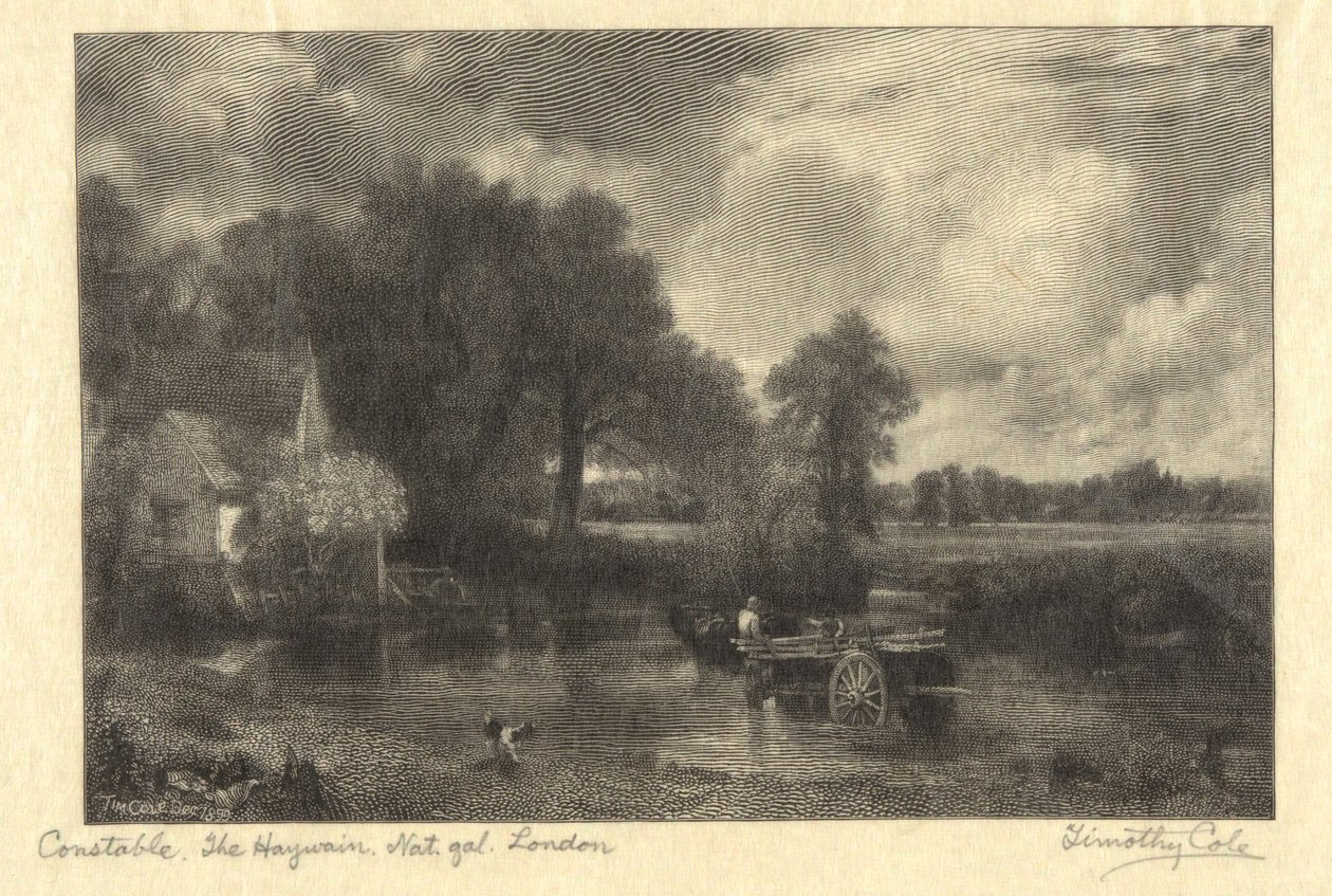 Bez názvu (po Constable od Timothy Cole
