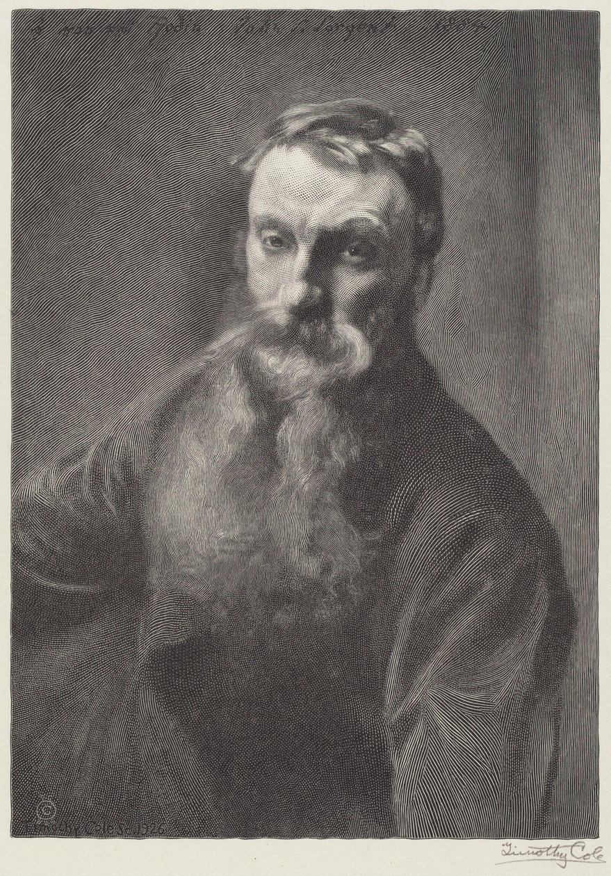 Rodin od Timothy Cole after John Singer Sargent