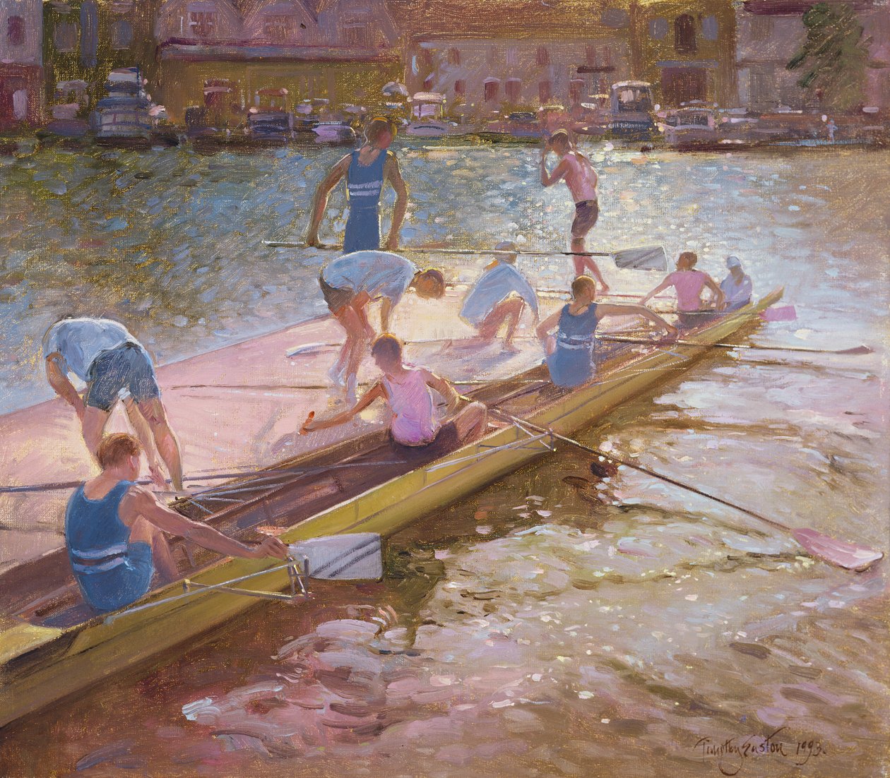Na voru, Henley, 1993 od Timothy Easton