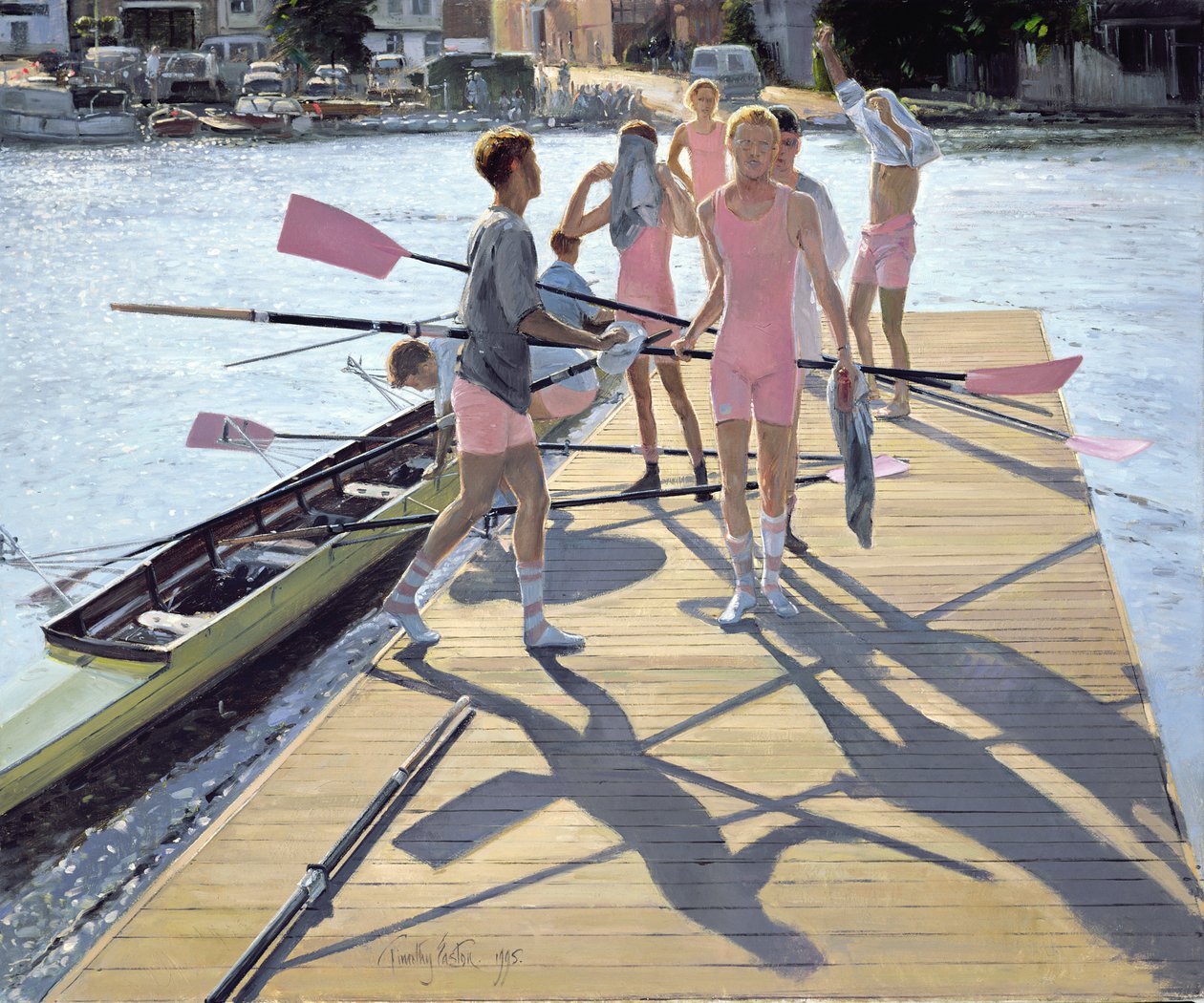 Blades and Shadows, Henley, 1995 od Timothy Easton