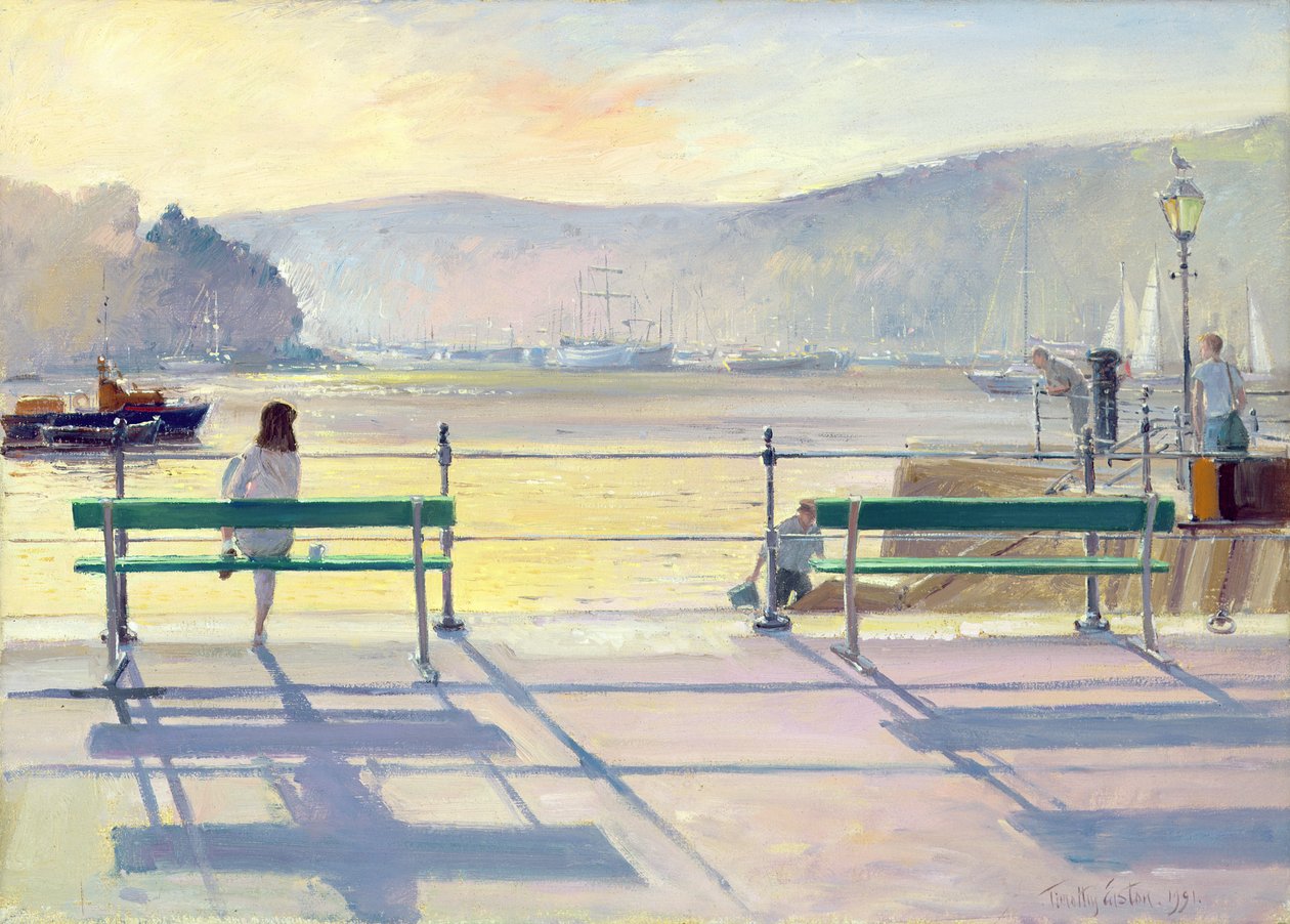 Harbour View, 1991 od Timothy Easton