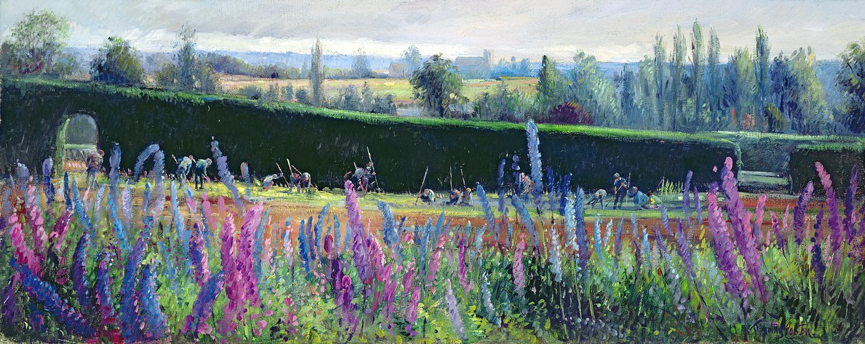 Okopávání živého plotu od Timothy Easton