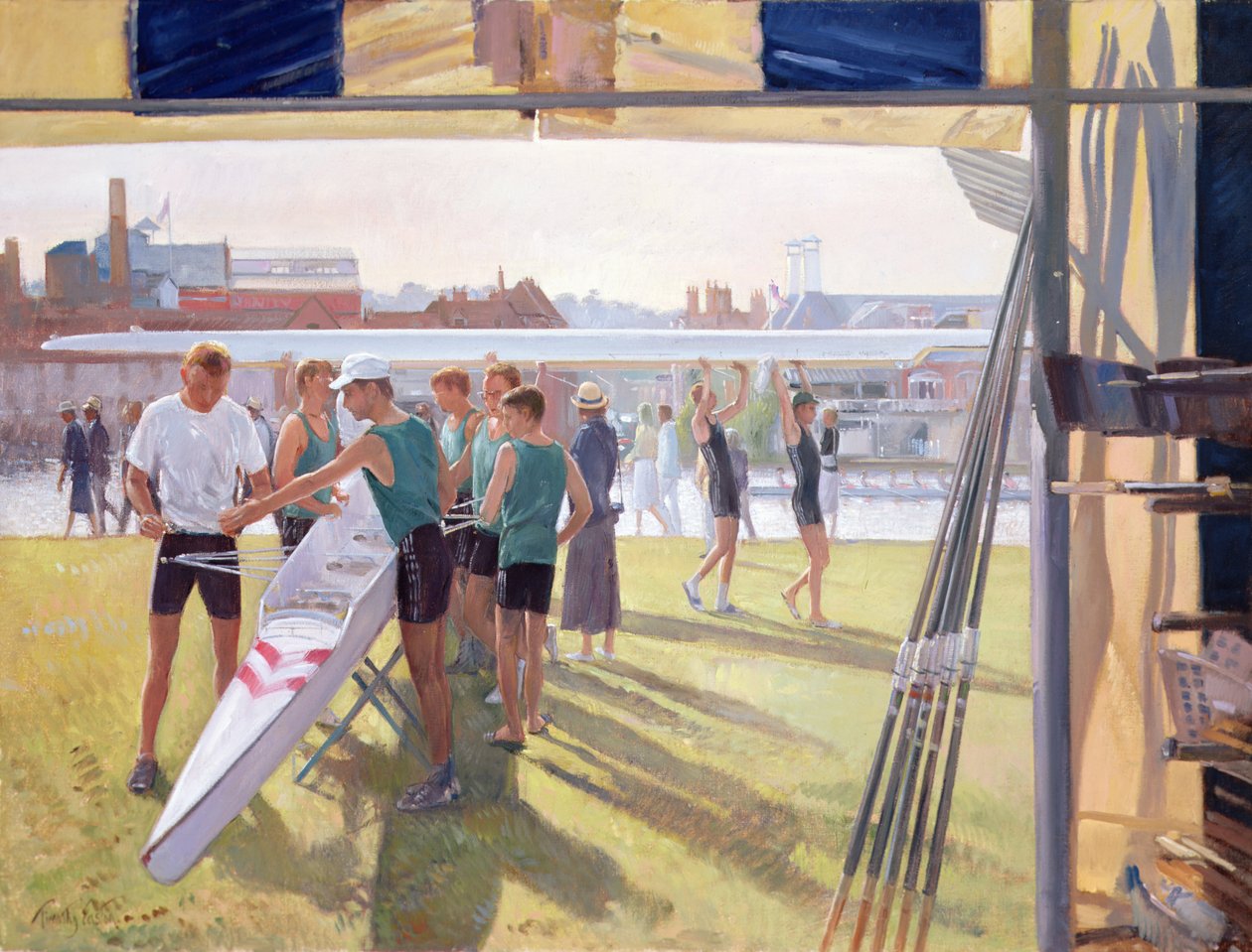 Přípravky (olej na plátně) od Timothy Easton