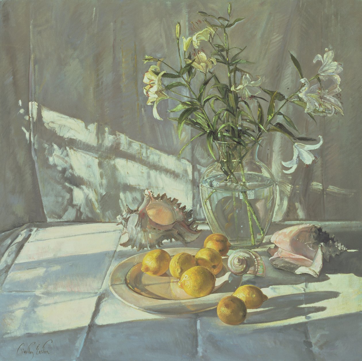 Odrazy a stíny (olej na plátně) od Timothy Easton