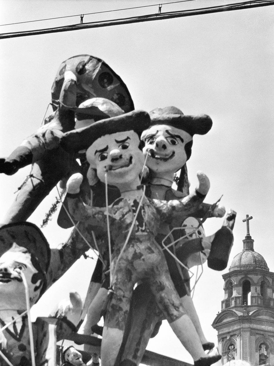 Jidášova loutka, Mexiko, 1926 od Tina Modotti