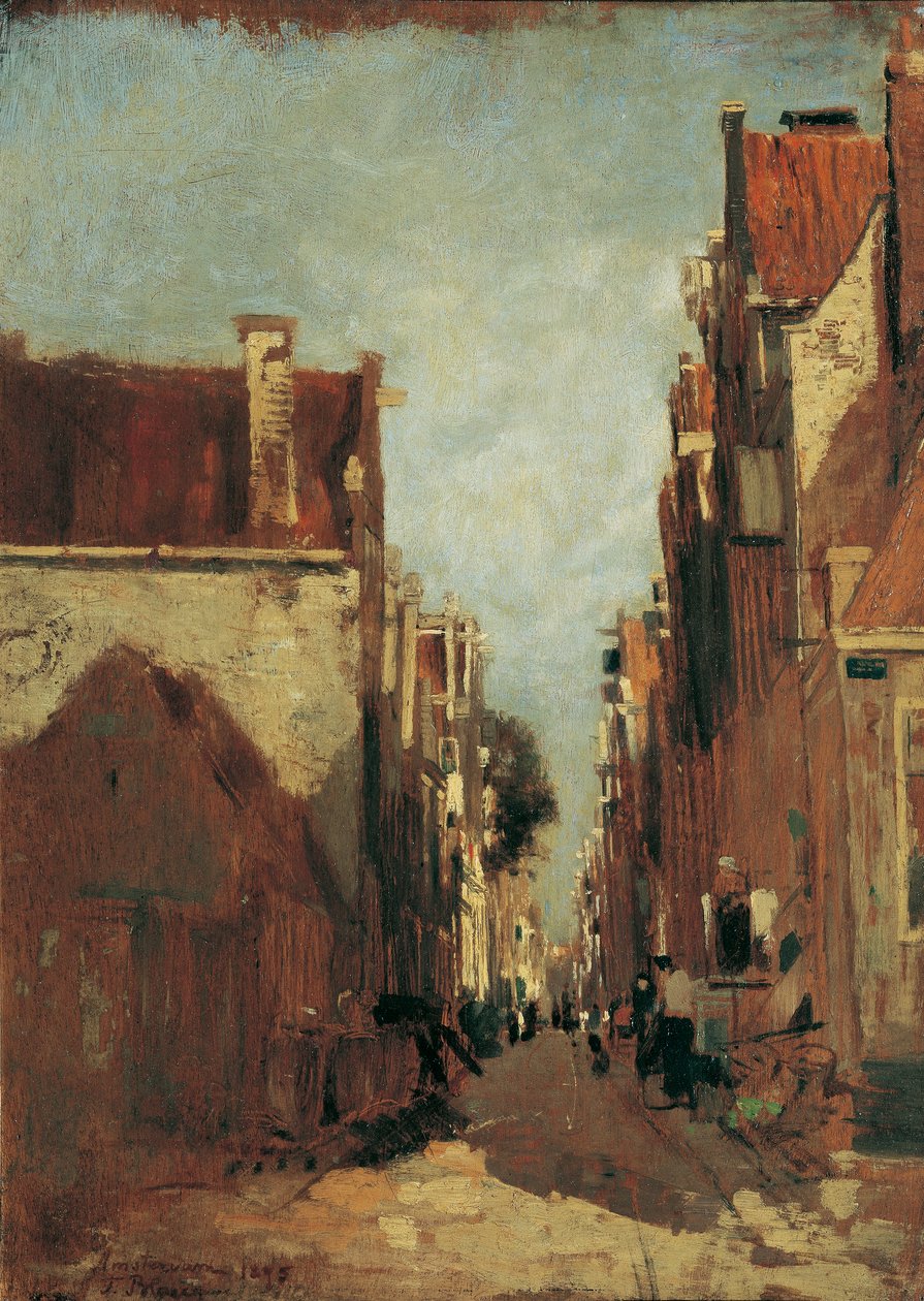 Ulice v Amsterdamu od Tina Blau