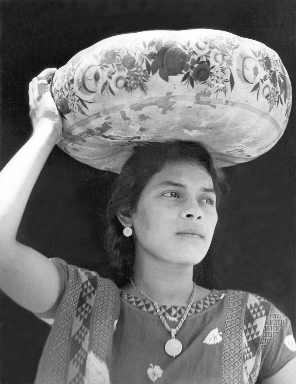 Žena v Tehuantepec, Mexiko, 1929 od Tina Modotti