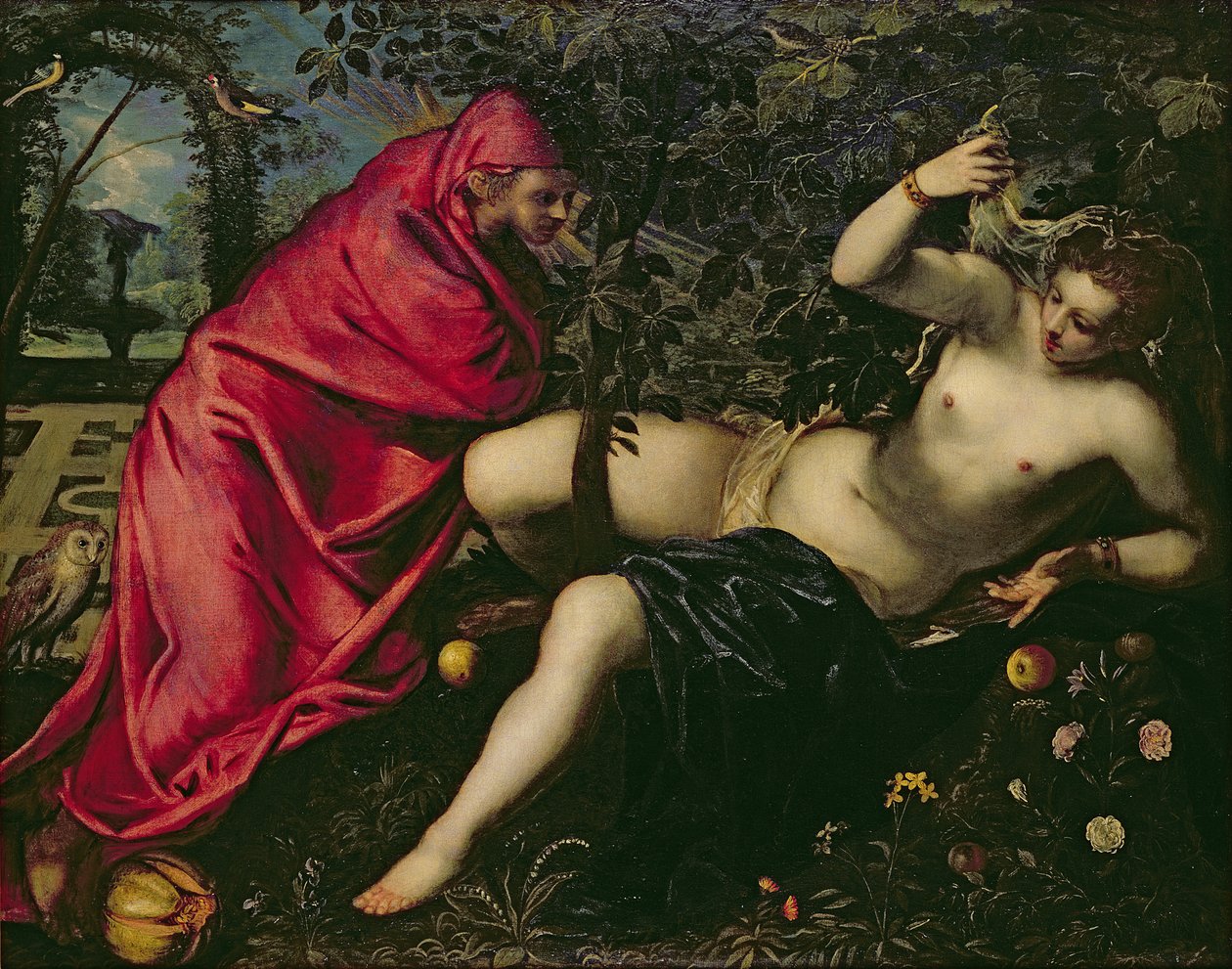 Angelika a poustevník od Tintoretto