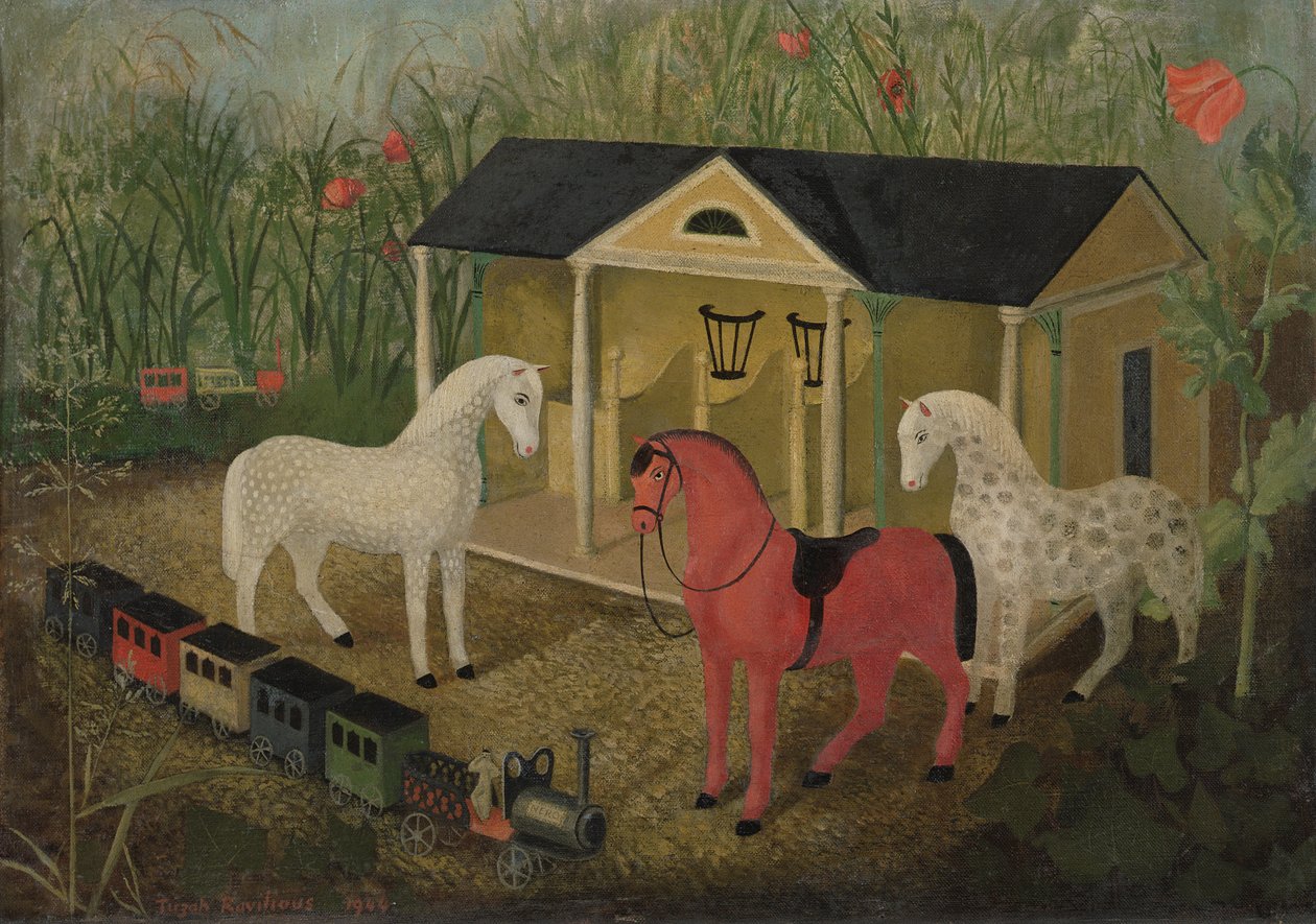 Koně a vlaky od Tirzah Ravilious