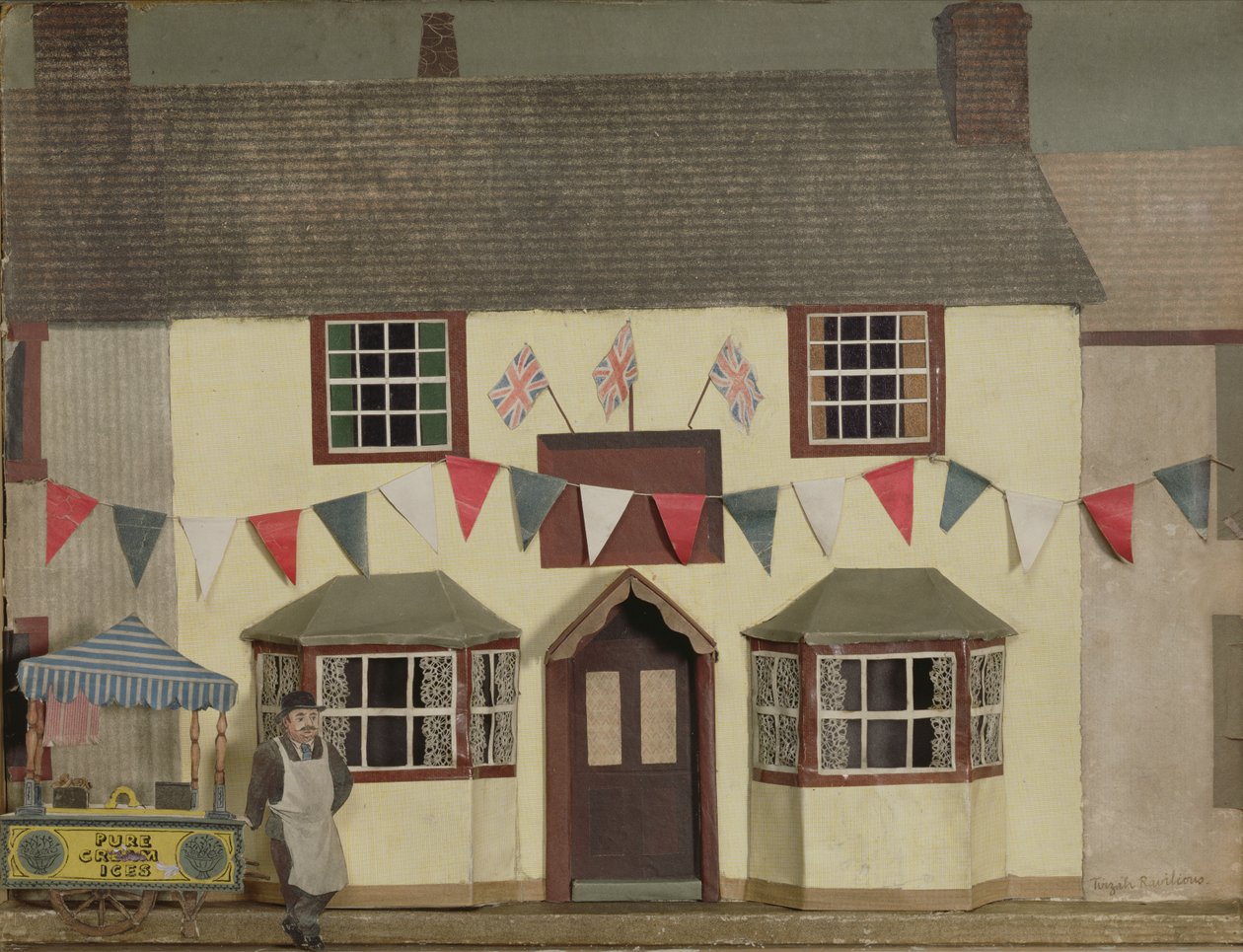 Pure Cream Ices (koláž) od Tirzah Ravilious