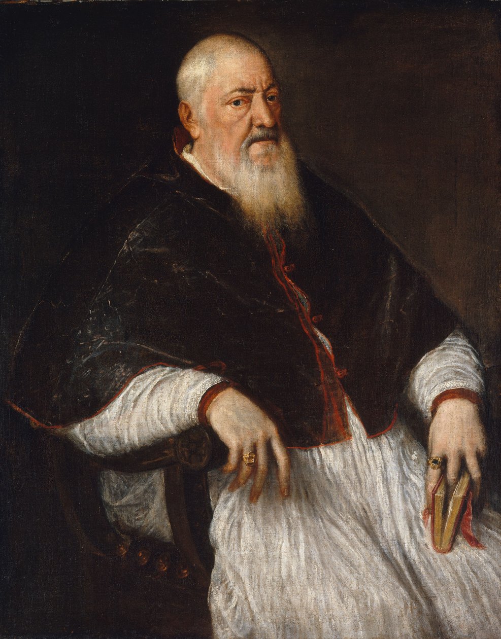 Filippo Archinto, arcibiskup milánský, kolem roku 1555 od Tiziano Vecelli