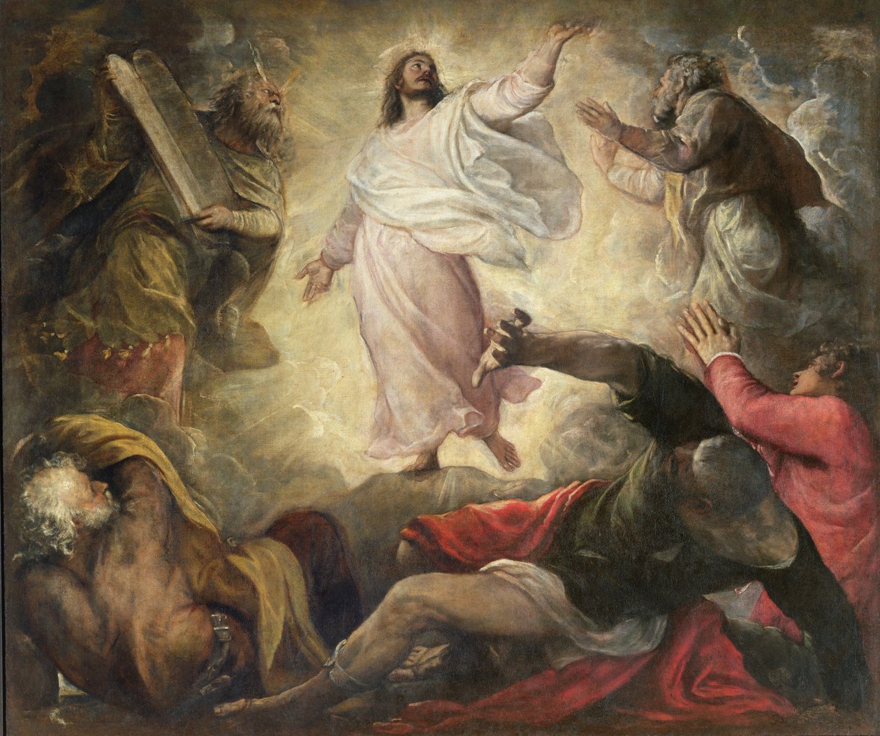 Proměnění Krista od Tiziano Vecelli