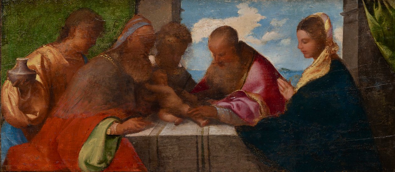 Obřízka Krista od Titian (Tiziano Vecellio)