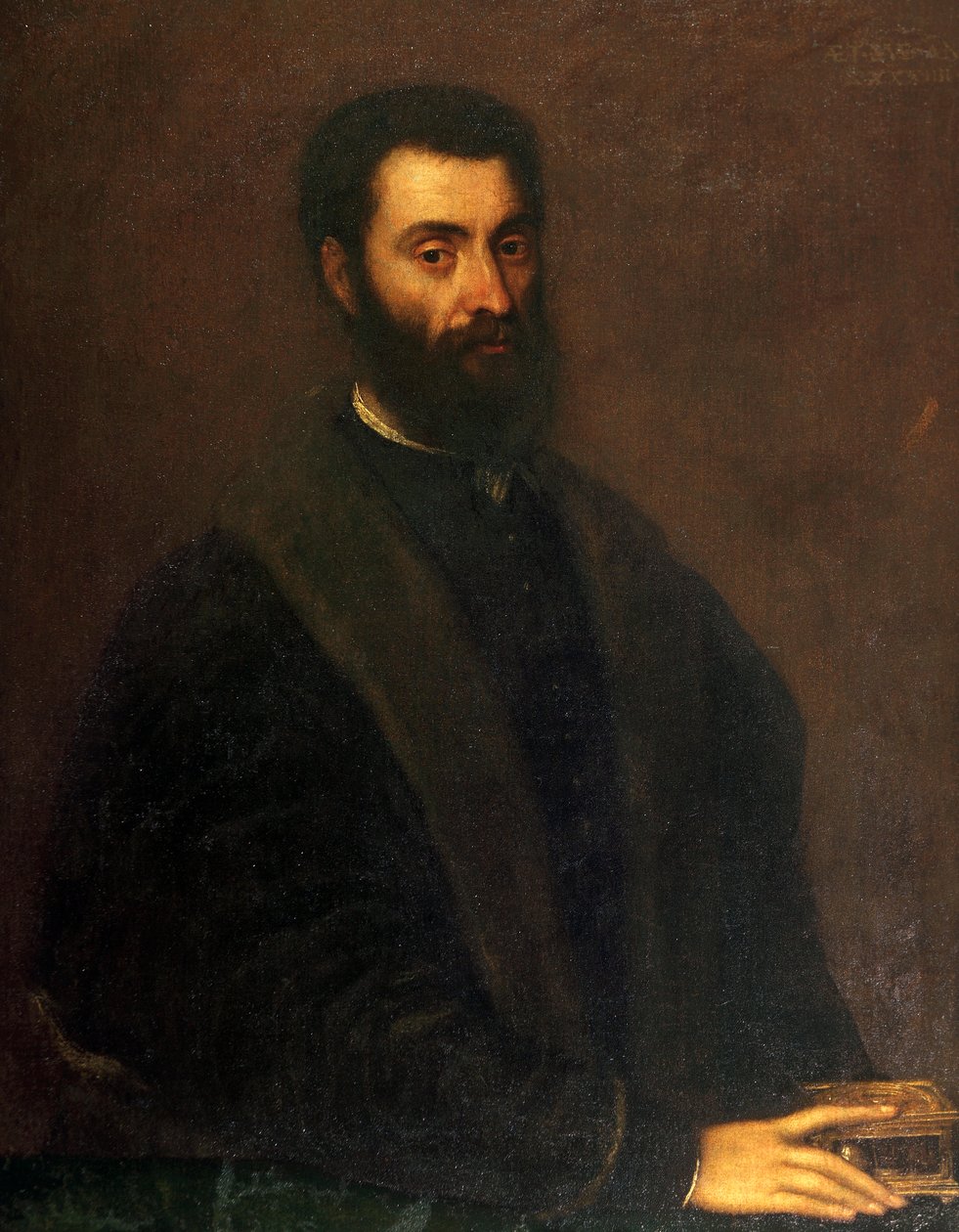 Portrét Sperone Speroni (Padova od Titian (c.1488 1576)
