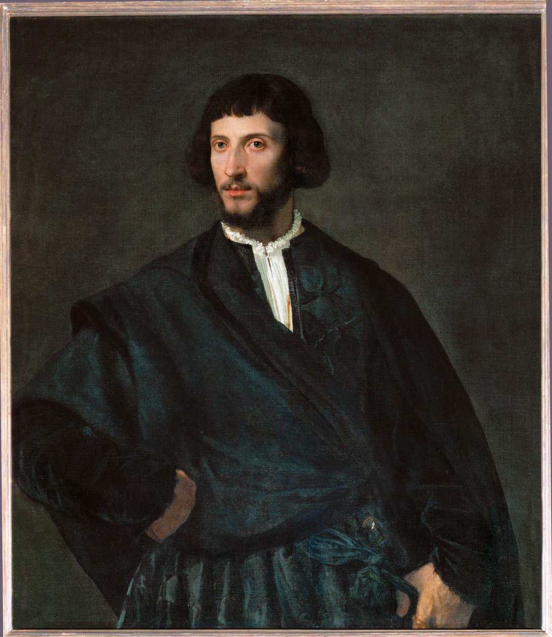 Portrét muže ... od Titian (c.1488 1576)