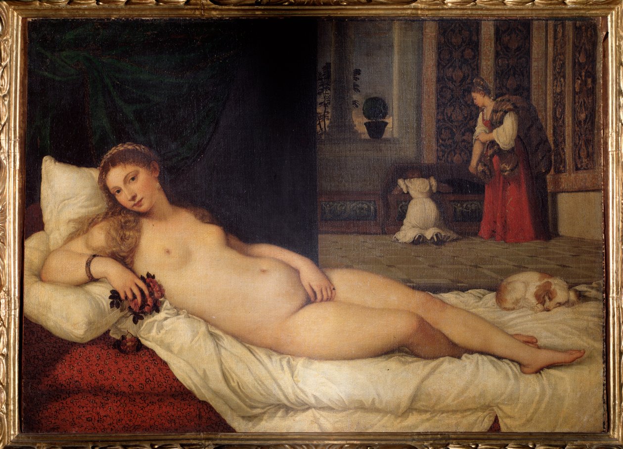 Venuše z Urbina od Titian (c.1488 1576)
