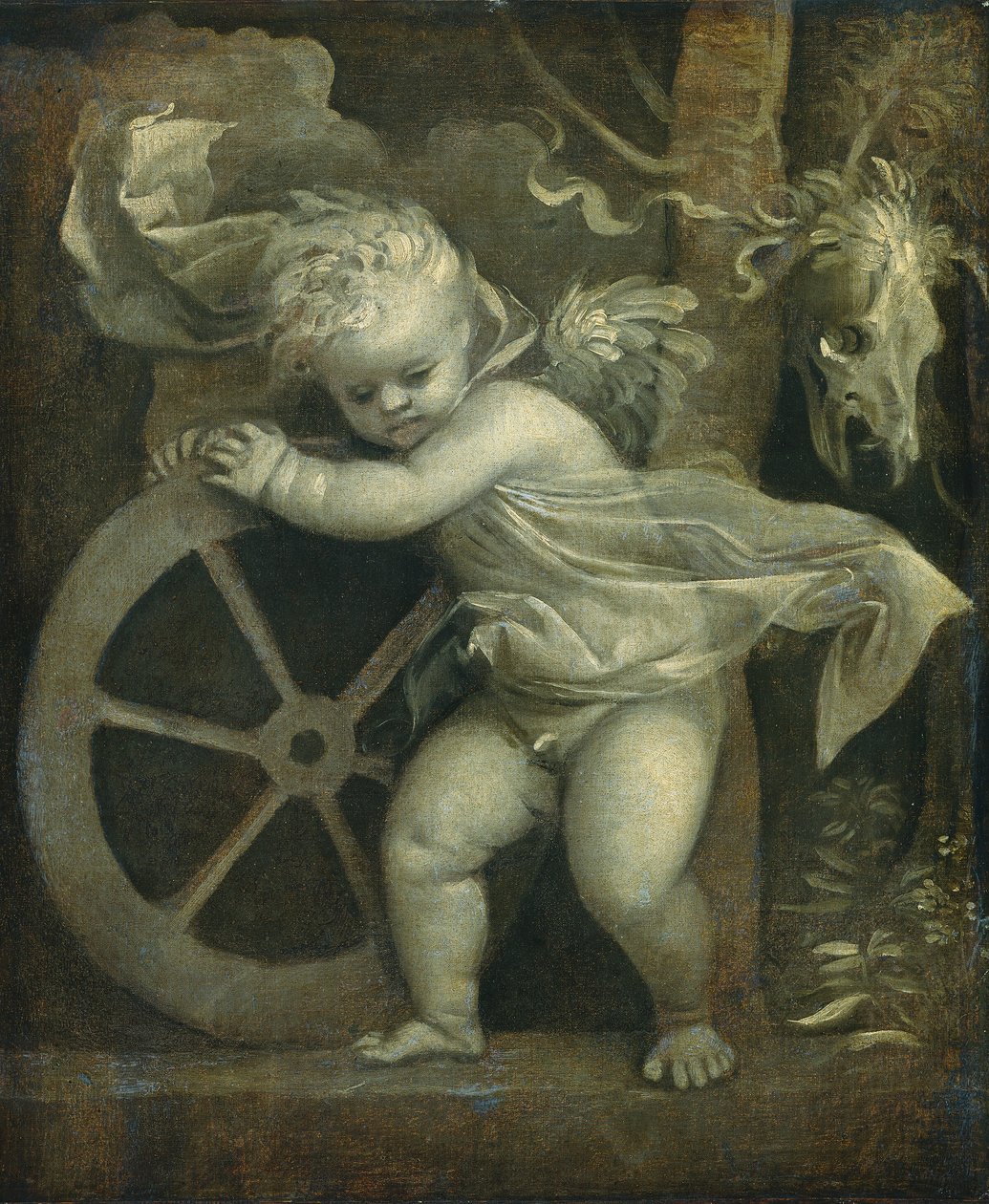Amor s Kolem času, c. 15151520. od Titian