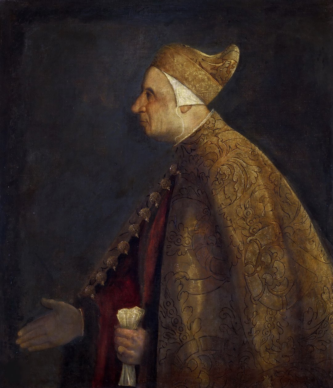 Portrét dóžete Niccola Marcella, cca 1542. od Titian