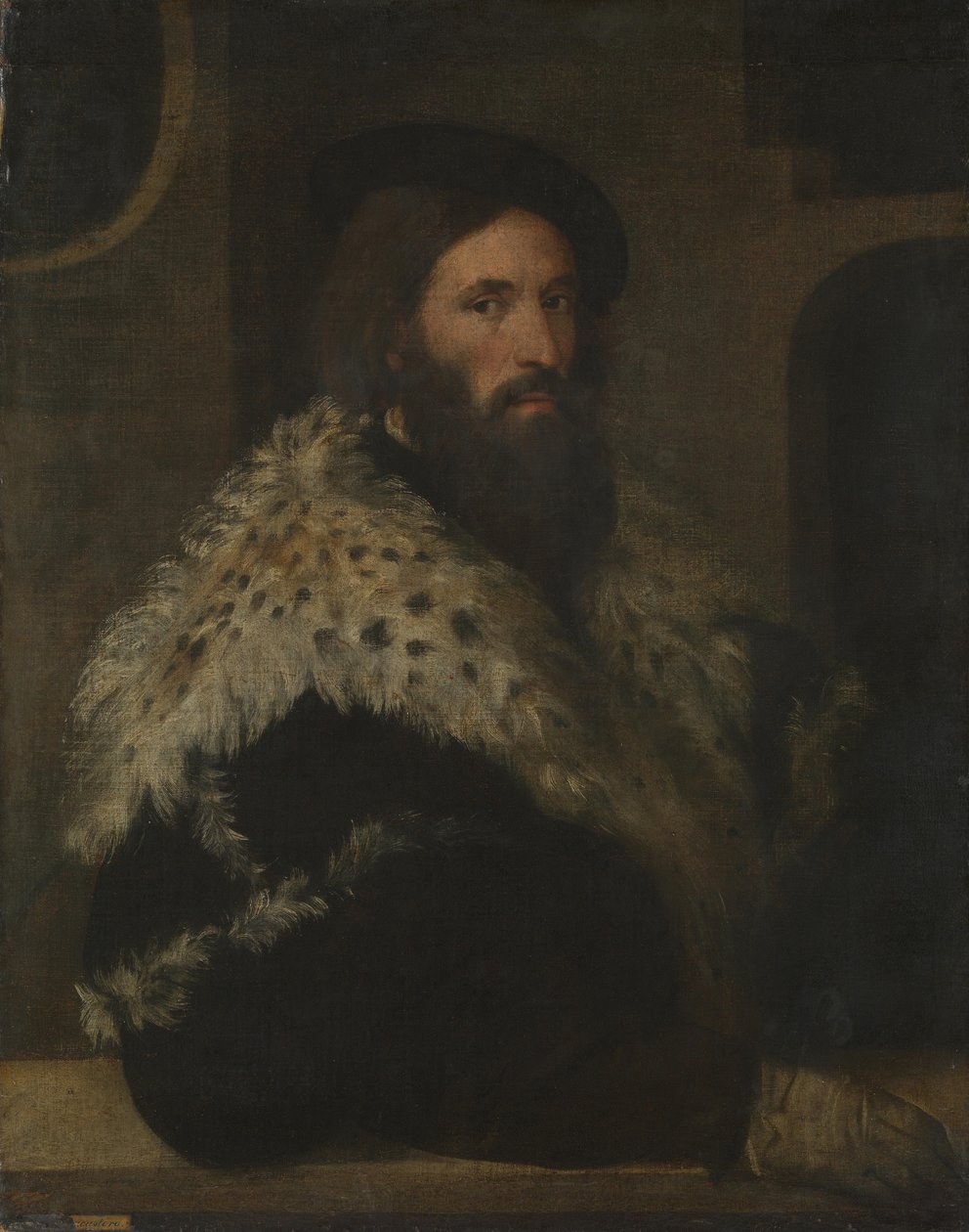 Portrét Girolamo Fracastoro, cca 1528. od Titian