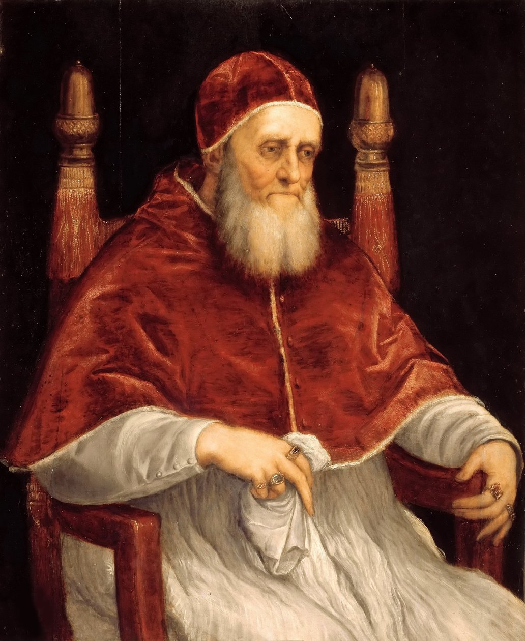 Portrét papeže Julia II., 1545-1546. od Titian