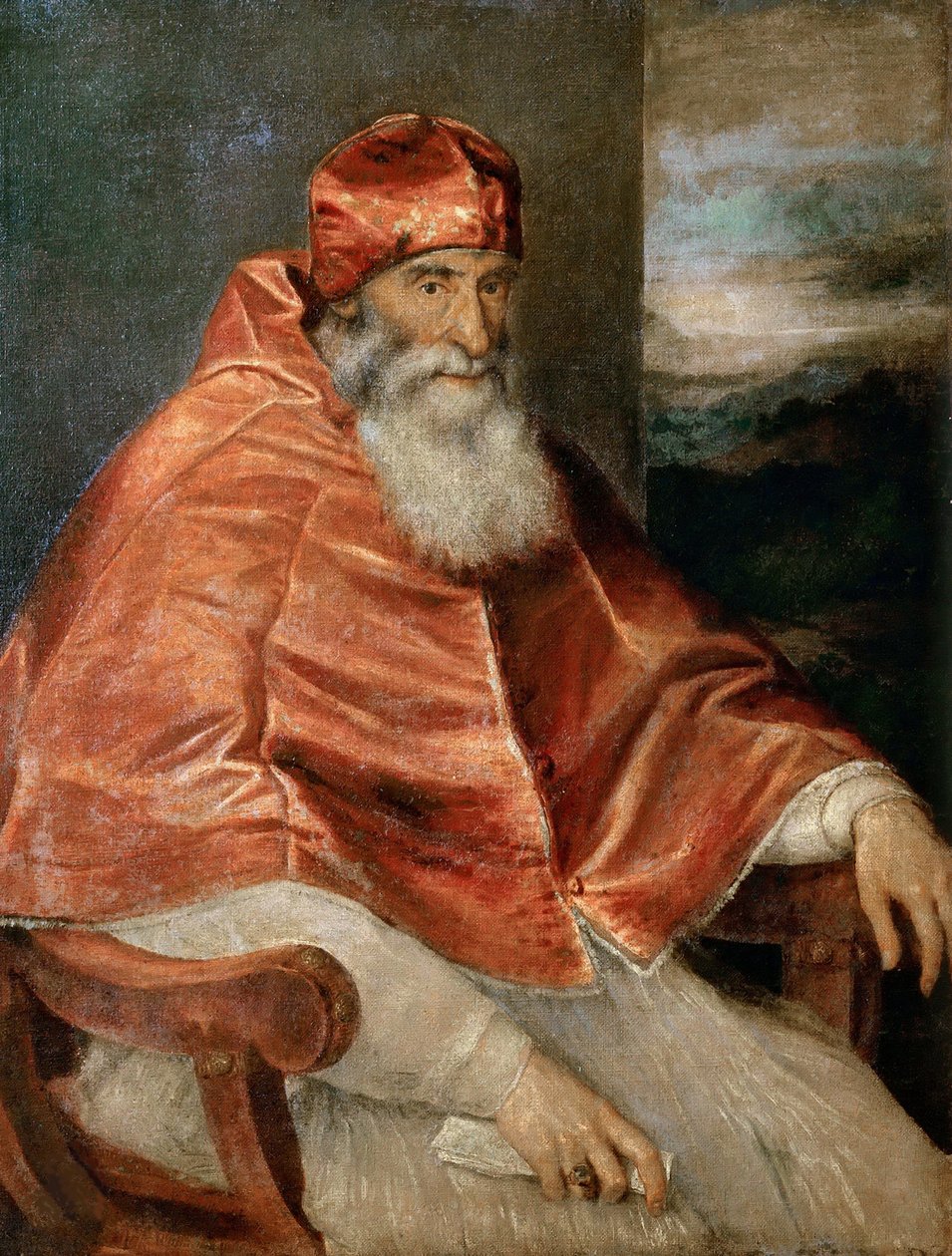 Portrét papeže Pavla III. od Titian