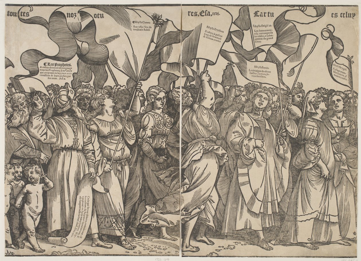 Proroci II, kolem roku 1511 od Tiziano Vecelli