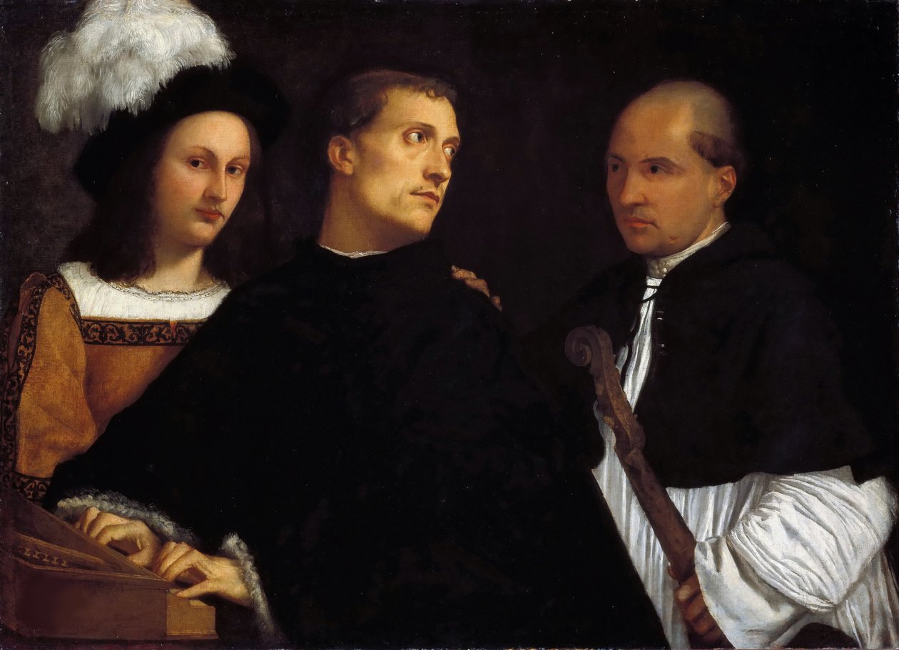 Koncert, cca 1510-1511. od Titian