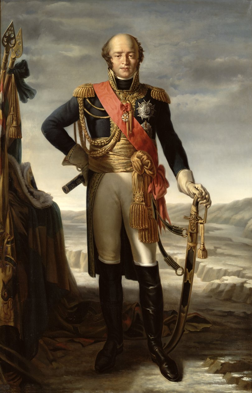 Portrét Louise Nicolase Davouta (1770-1823) princ z Eckmuhlu, vévoda d