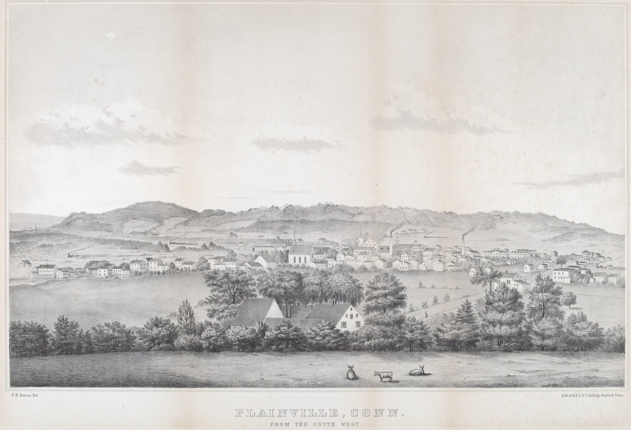 Plainville, Conn. Z jihozápadu od Titus H. Darrow
