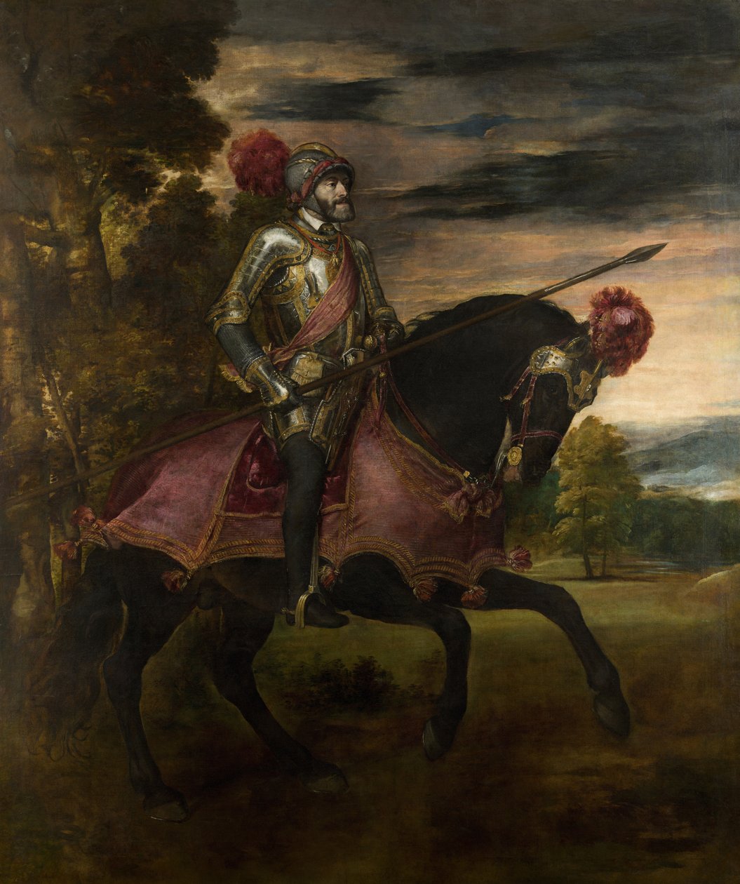 Carlos V en Mühlberg od Tiziano Vecelli