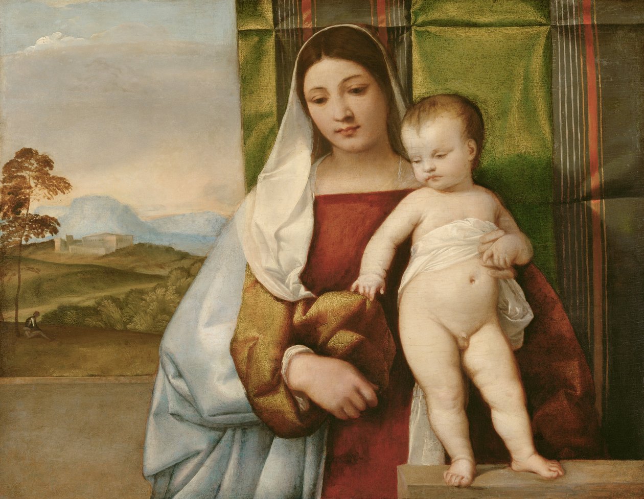 Gipsy Madonna od Tiziano Vecelli
